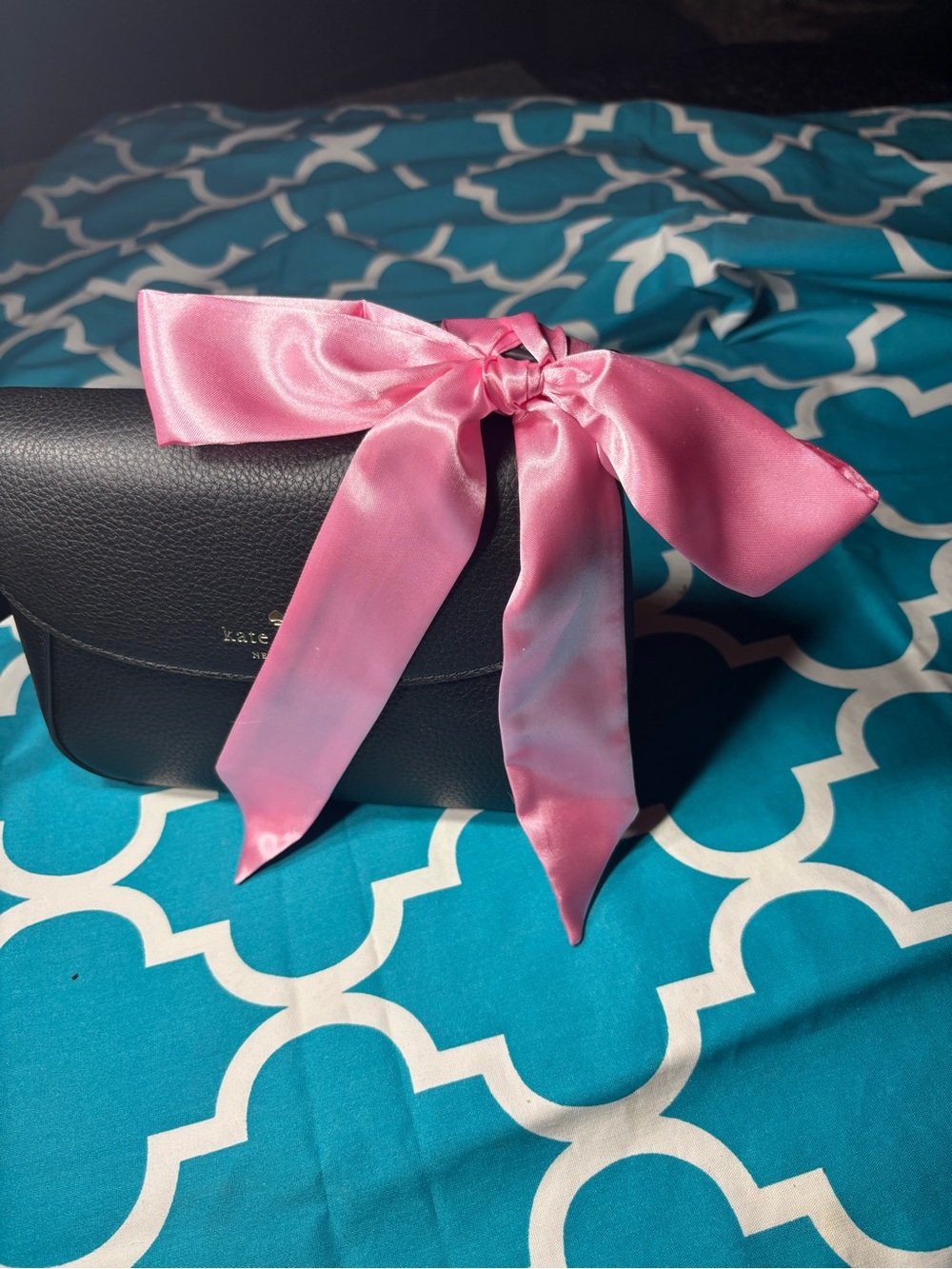 New Pink Satin Scarf/Head Tie Twilly Purse Bag Charm 1.5” x 40”
